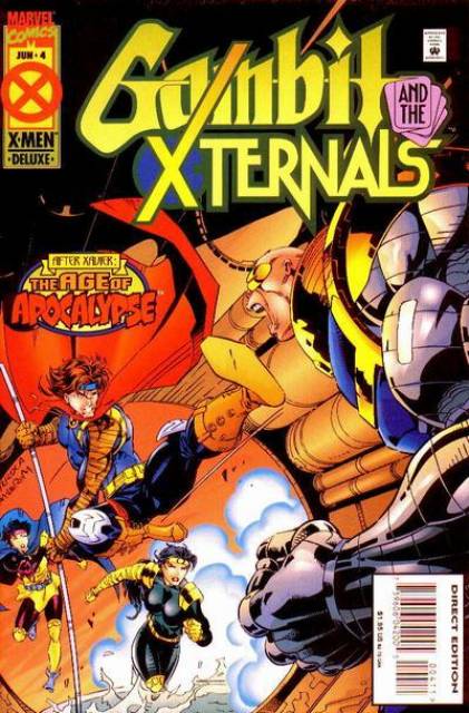 Gambit and the Xternals (1995) no. 4 - Used