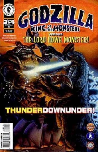 Godzilla King of Monsters (1995) no. 15 - Used
