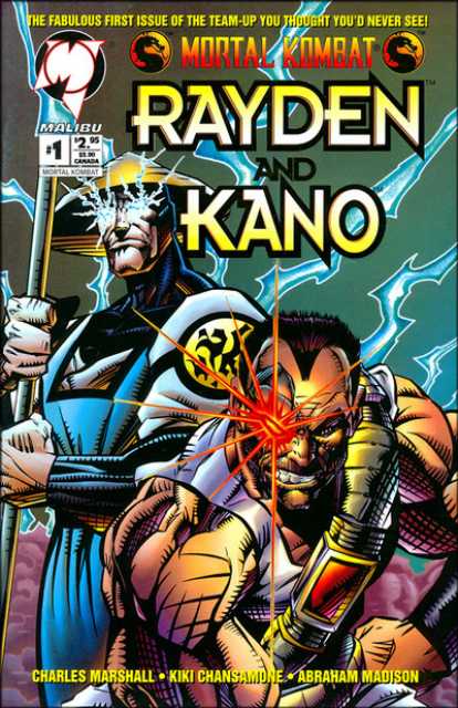 Mortal Kombat: Rayden and Kano (1995) no. 1 - Used