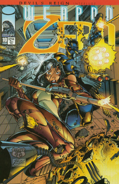 Weapon Zero (1995 2bnd Series) no. 10 - Used