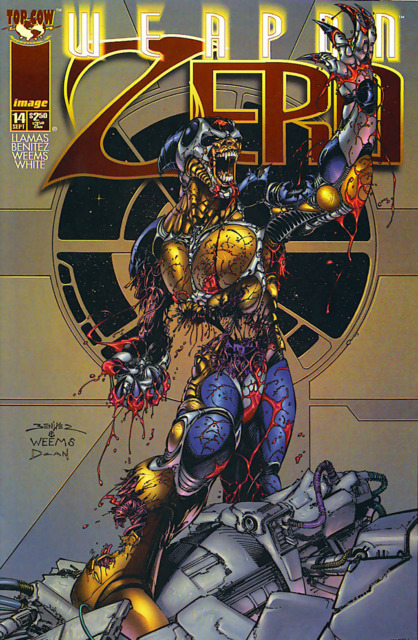 Weapon Zero (1995 2bnd Series) no. 14 - Used