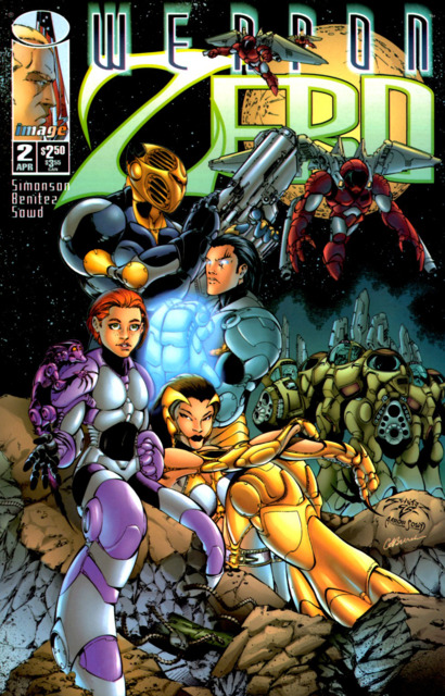 Weapon Zero (1995 2bnd Series) no. 2 - Used