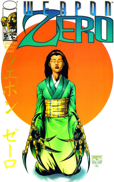 Weapon Zero (1995 2bnd Series) no. 5 - Used