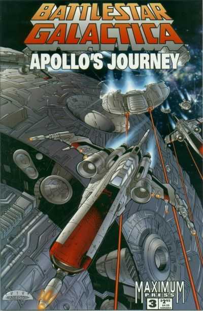 Battlestar Galactica Apollos Journey (1995) no. 3 - Used