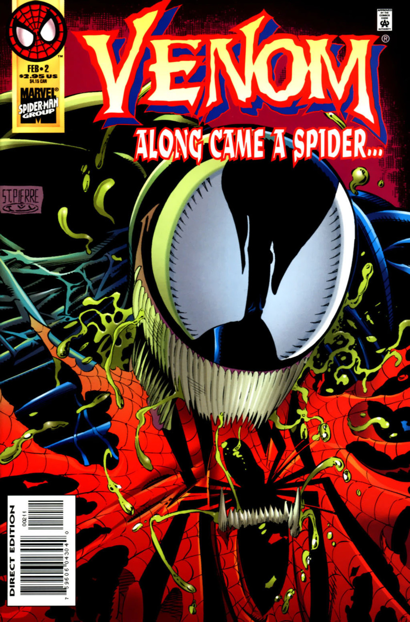 Venom Along Came the Spider (1996) no. 2 - Used