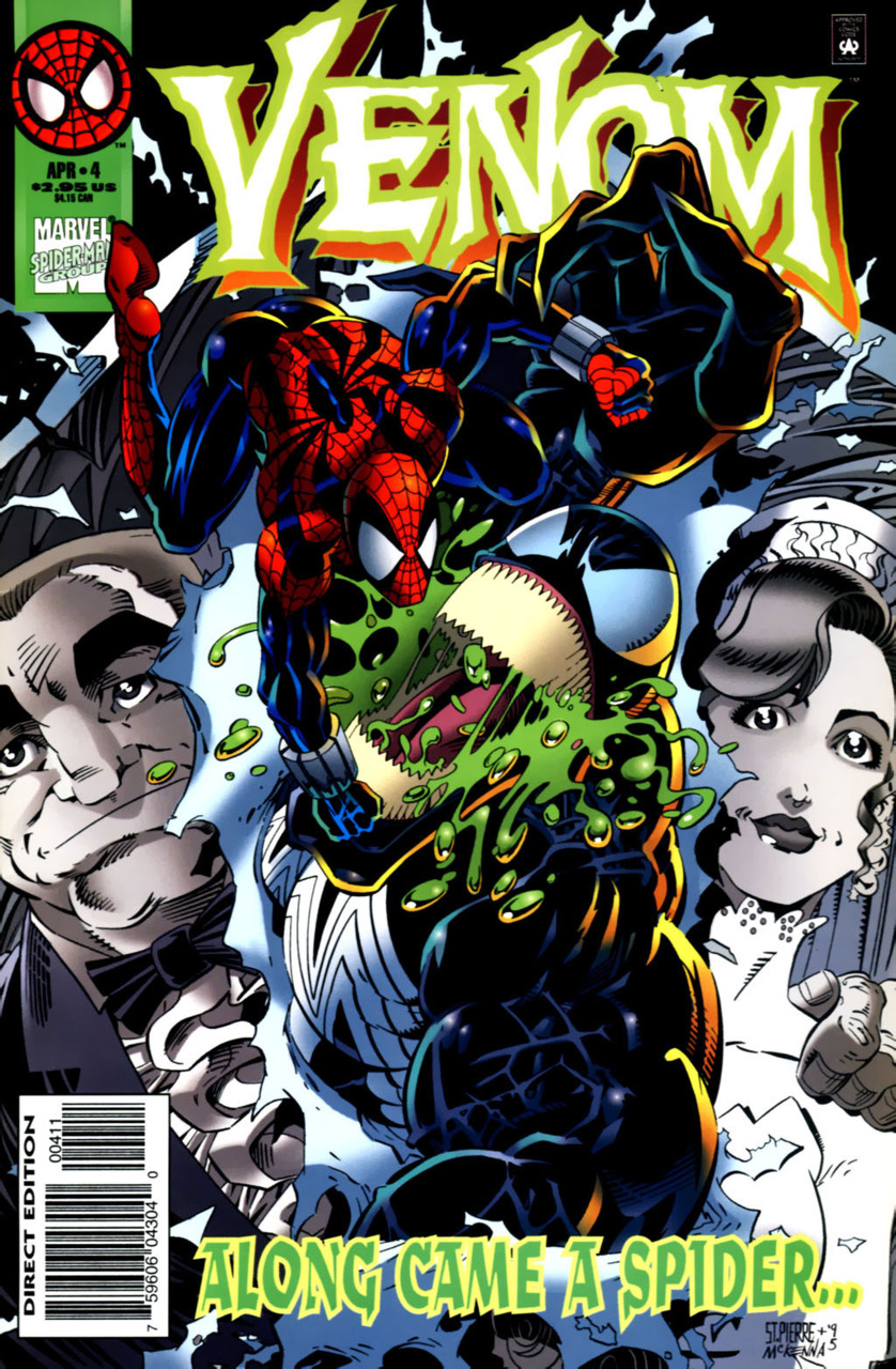 Venom Along Came the Spider (1996) no. 4 - Used