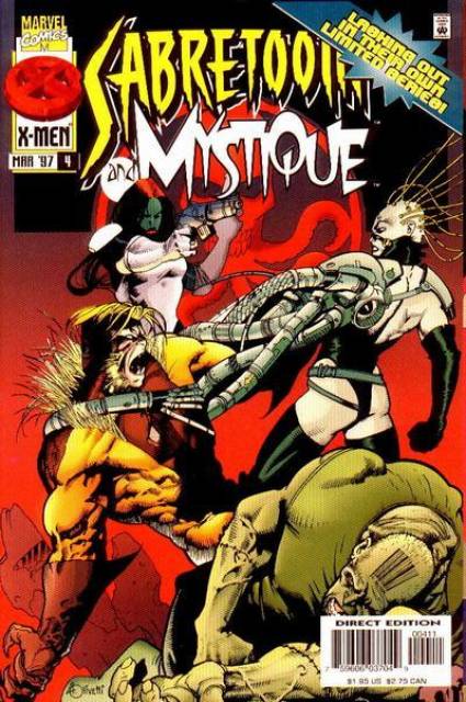 Sabretooth and Mystique (1996) no. 4 - Used