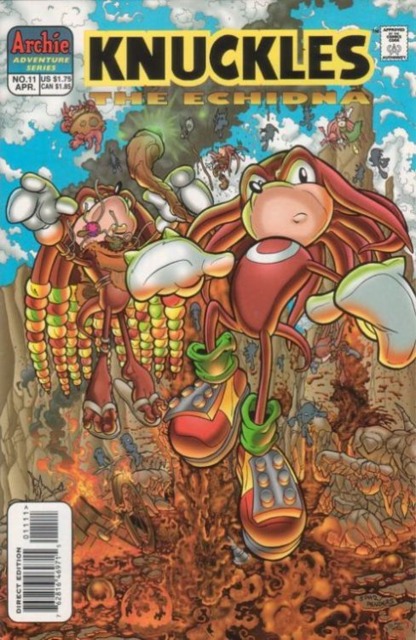 Knuckles the Echidna (1997) no. 11 - Used