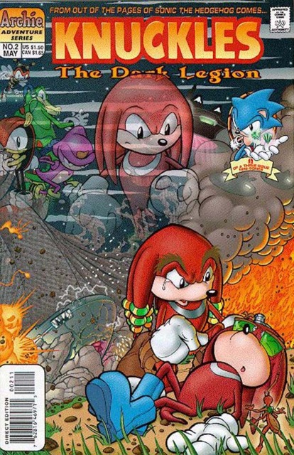 Knuckles the Echidna (1997) no. 2 - Used