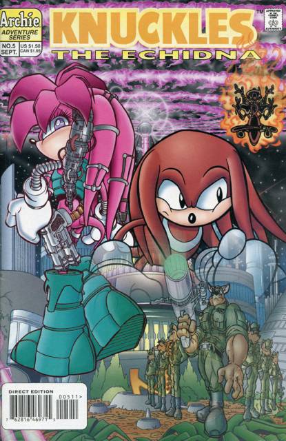 Knuckles the Echidna (1997) no. 5 - Used
