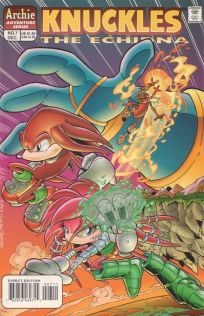 Knuckles the Echidna (1997) no. 7 - Used