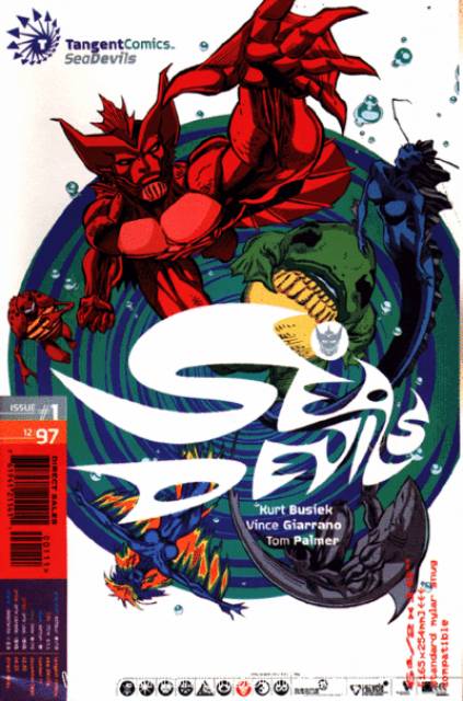 Tangent Comics DC One Shot (1997) Sea Devils - Used