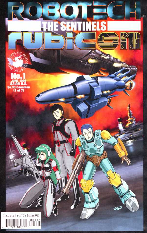 Robotech: The Sentinels: Rubicon (1998) no. 1 - Used