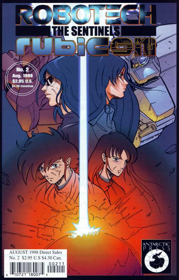 Robotech: The Sentinels: Rubicon (1998) no. 2 - Used