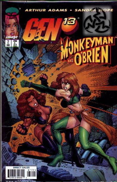 Gen 13: Monkeyman and Obrien (1998) no. 2 - Used