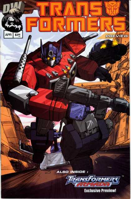 Transformers Generation 1 (2002) Preview - One Shot - Used