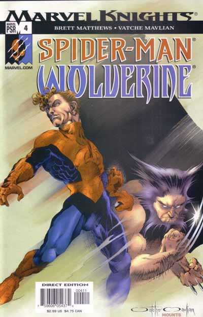 Spider-Man Wolverine (2003) no. 4 - Used