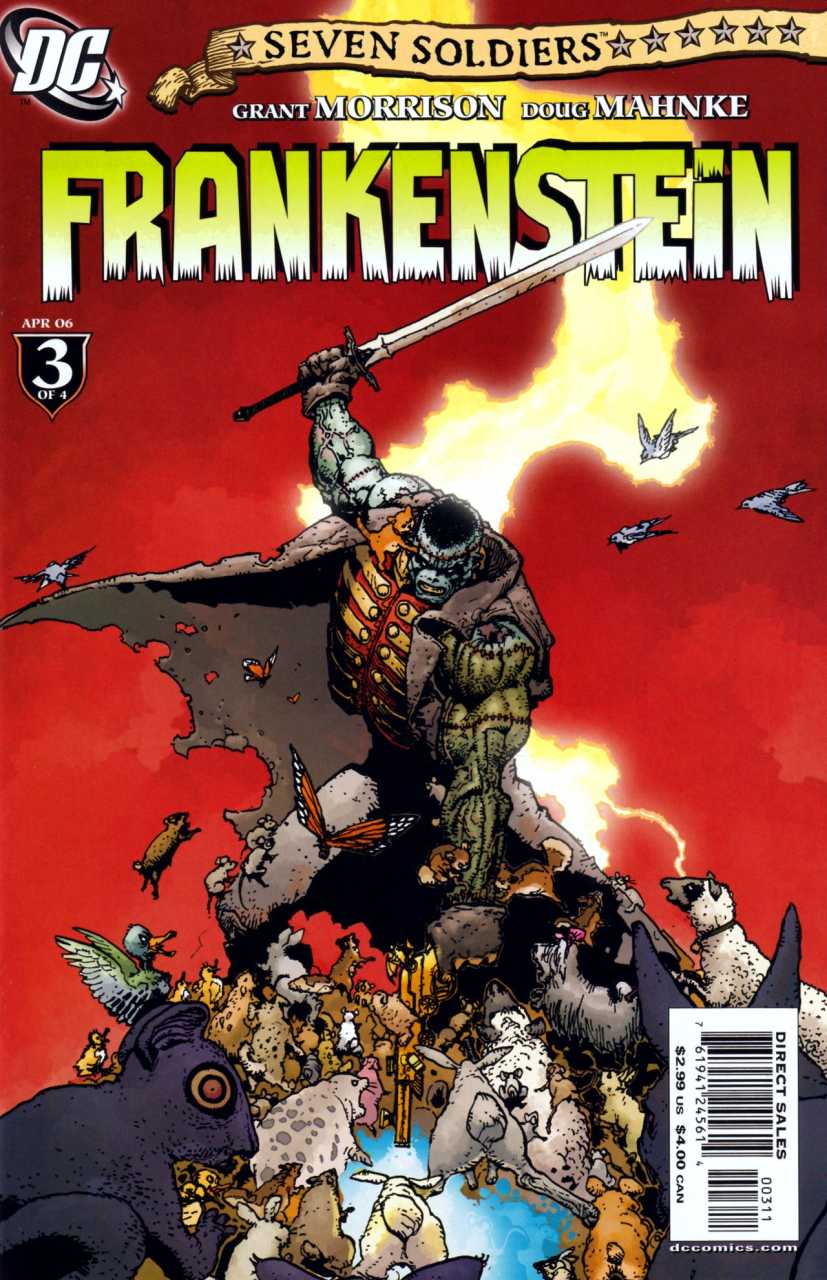 Seven Soldiers Frankenstein (2005) no. 3 - Used