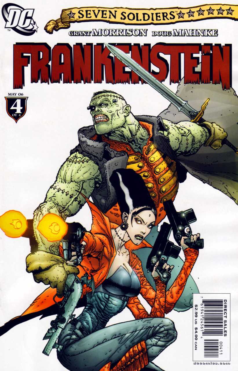Seven Soldiers Frankenstein (2005) no. 4 - Used