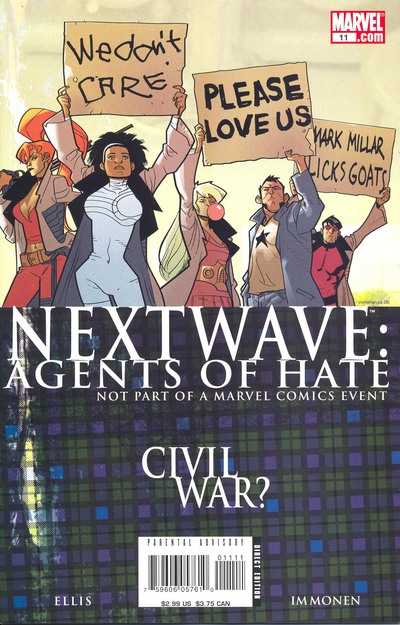 Nextwave Agents of Hate (2006) no. 11 - Used