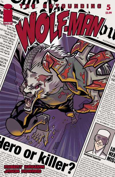 Astounding Wolf-Man (2007) no. 5 - Used