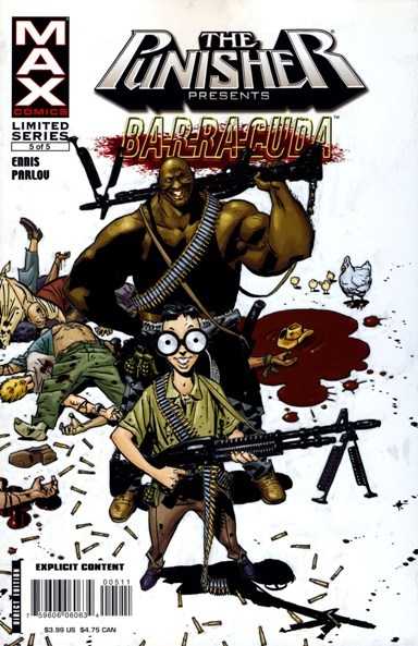 The Punisher Presents Barracuda (2007) no. 5 - Used
