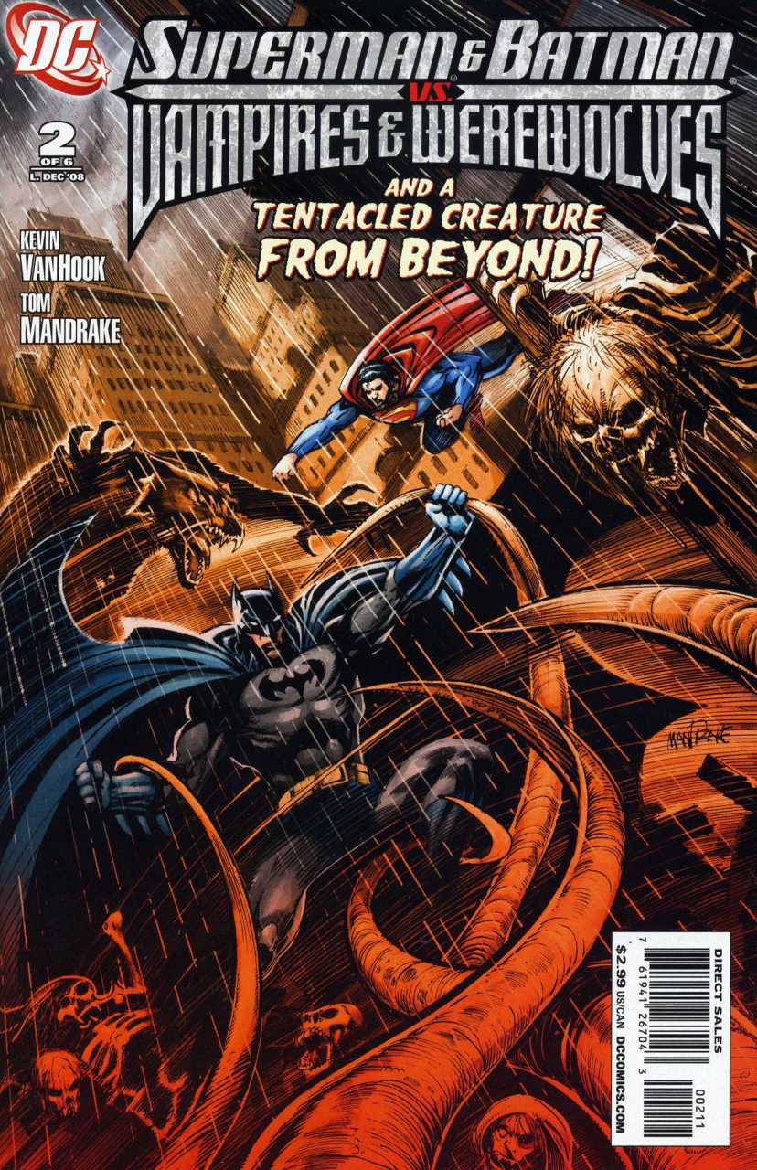 Superman and Batman Vampires and Werewolves (2009) no. 2 - Used