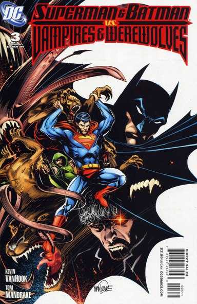 Superman and Batman Vampires and Werewolves (2009) no. 3 - Used