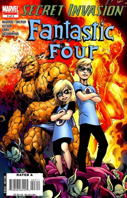 Fantastic Four Secret Invasion (2008) no. 3 - Used