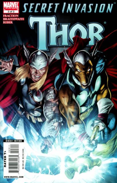 Thor Secret Invasion (2008) no. 3 - Used