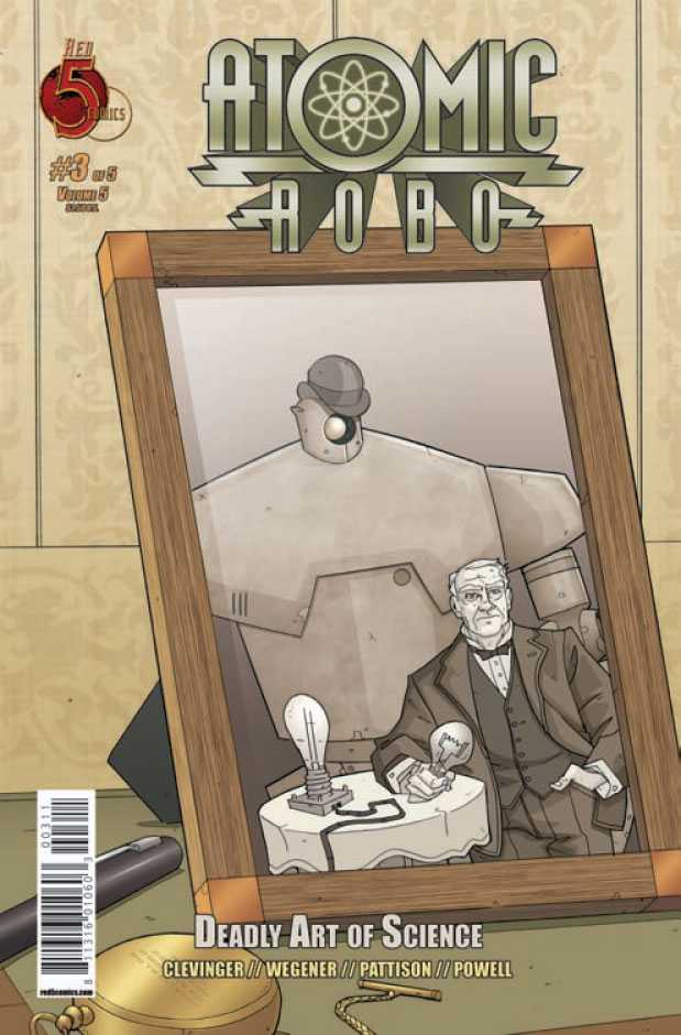 Atomic Robo Deadly Art of Science (2010) no. 3 - Used
