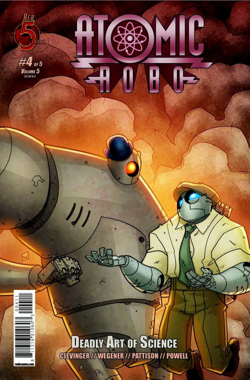 Atomic Robo Deadly Art of Science (2010) no. 4 - Used