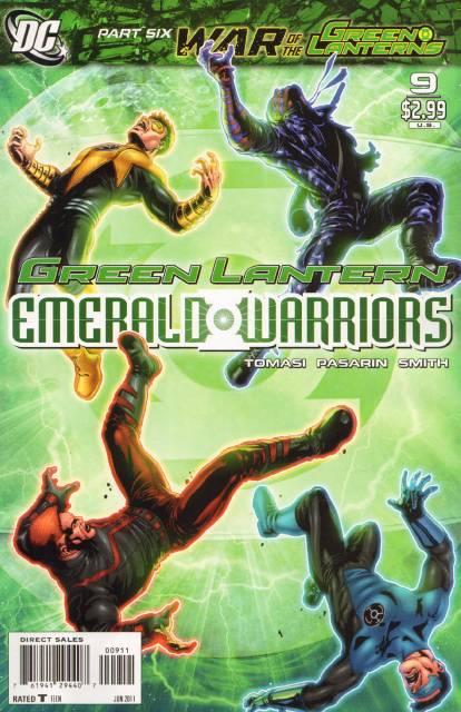Green Lanterns Emerald Warriors (2010) no. 9 - Used