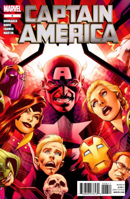 Captain America (2011) no. 6 - Used