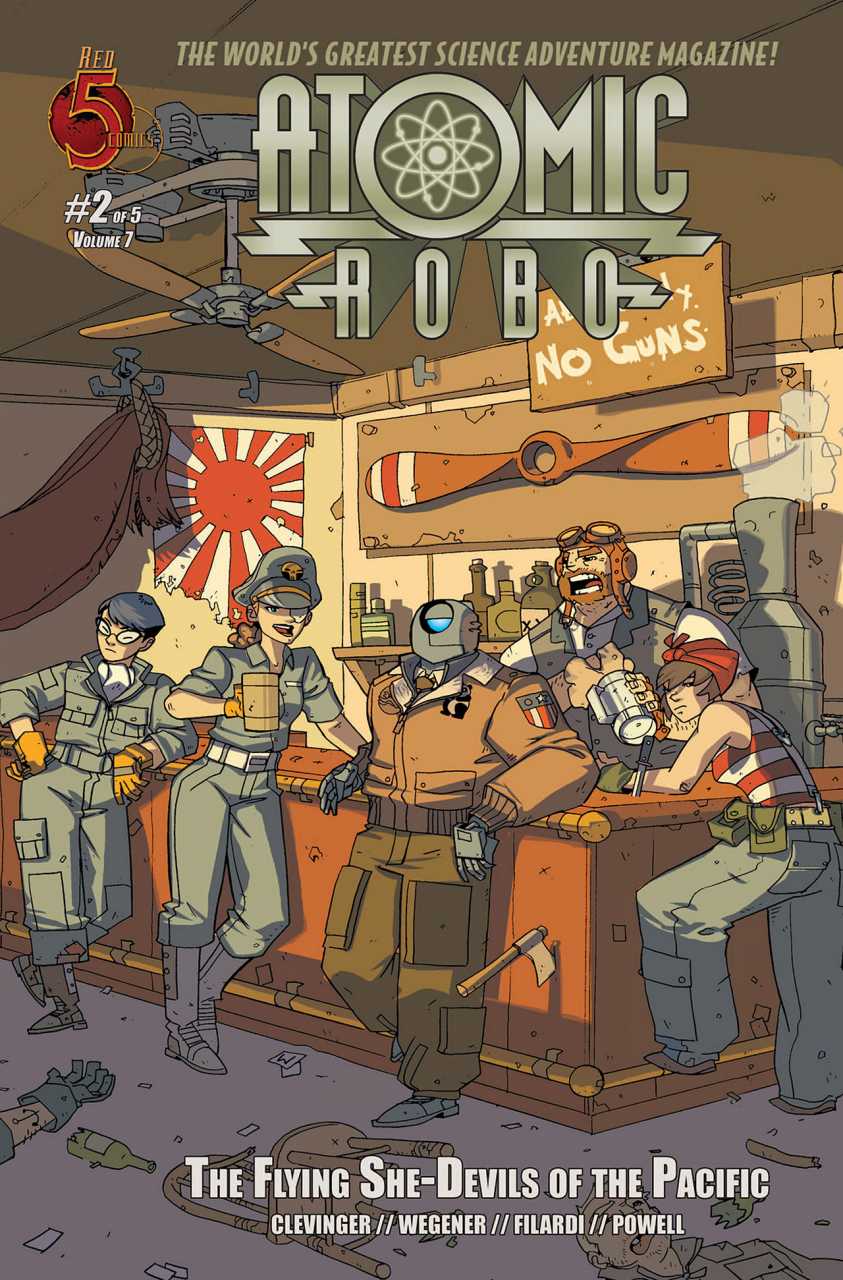 Atomic Robo The Flying She-Devils of the Pacific (2012) no. 2 - Used