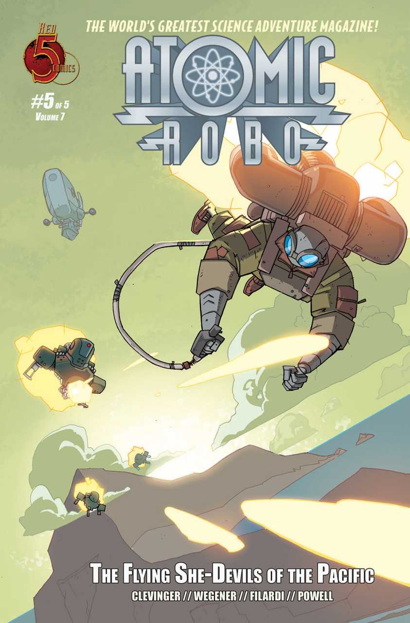 Atomic Robo The Flying She-Devils of the Pacific (2012) no. 5 - Used