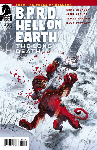 BPRD Hell on Earth The Long Death (2012) no. 3 - Used
