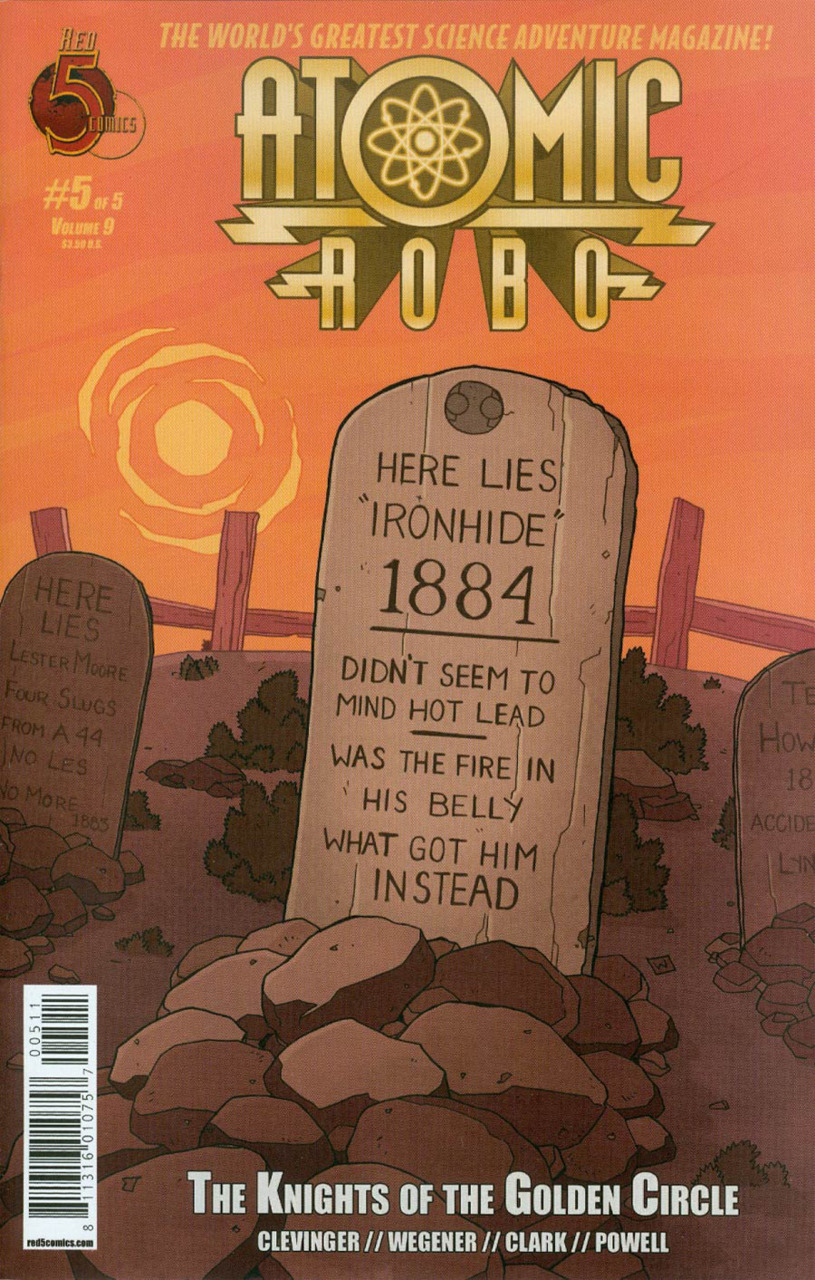 Atomic Robo Knights of the Golden Circle (2014) no. 5 - Used