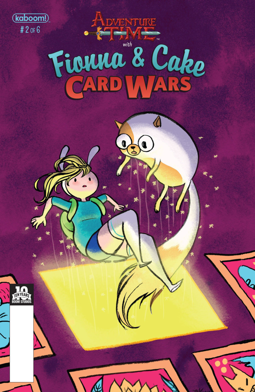 Adventure Time Fionna and Cake Card Wars (2015) no. 2 - Used