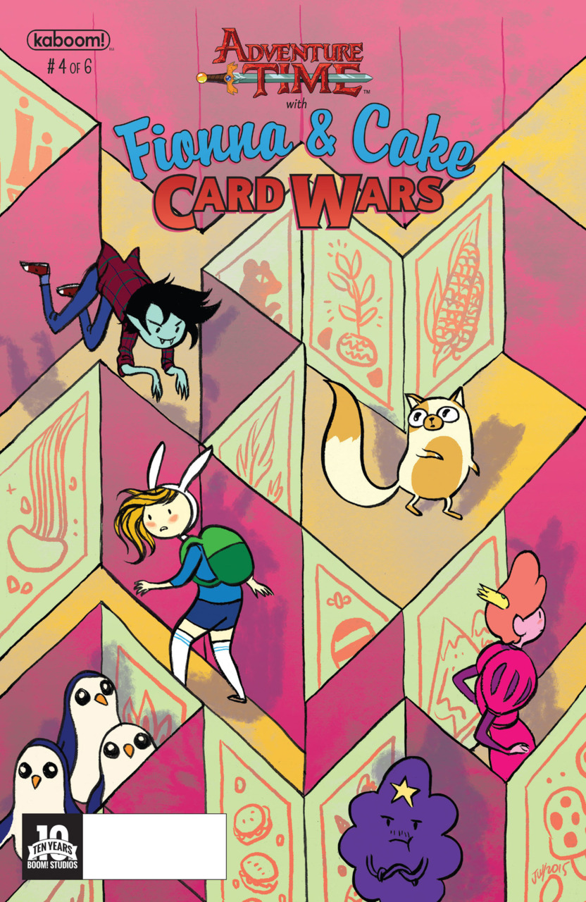 Adventure Time Fionna and Cake Card Wars (2015) no. 4 - Used