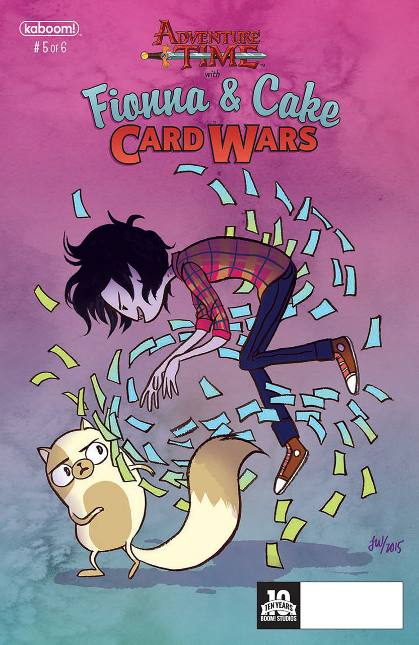 Adventure Time Fionna and Cake Card Wars (2015) no. 5 - Used