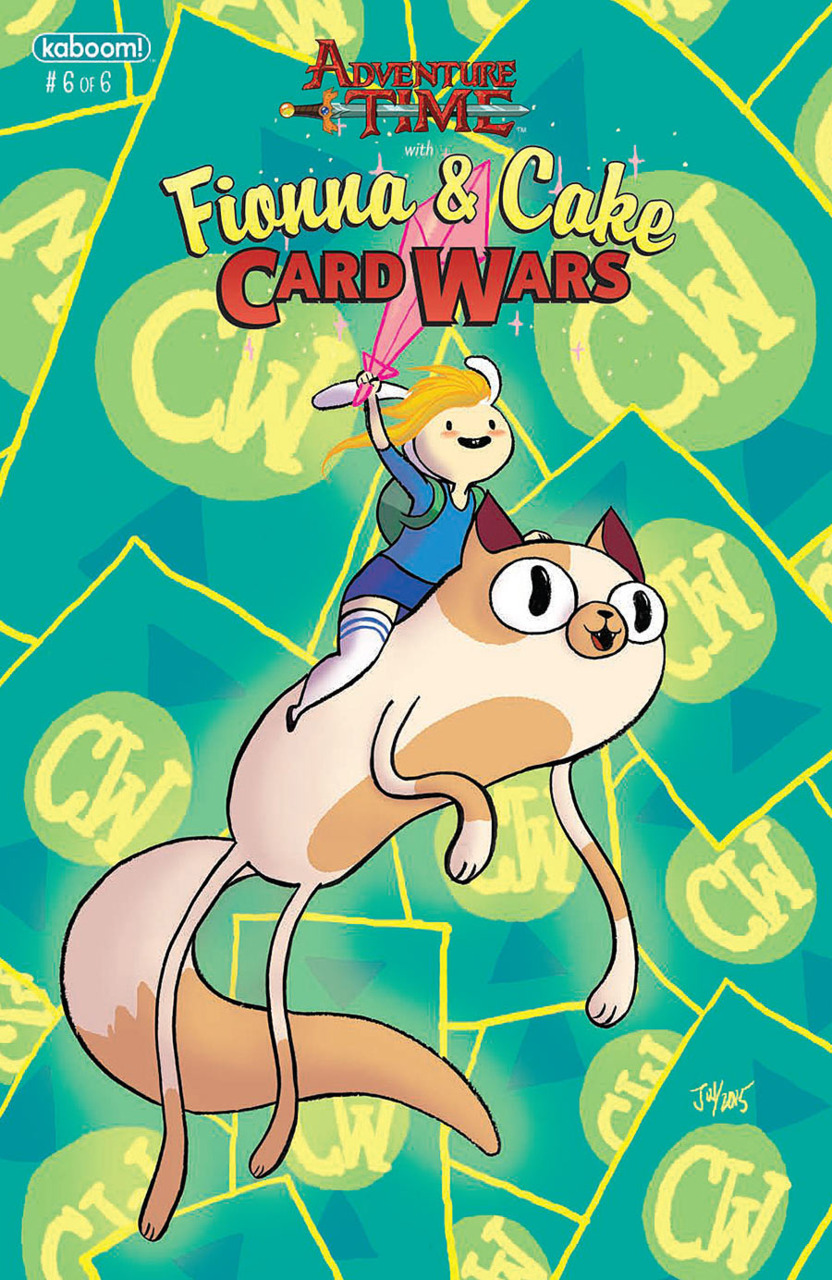 Adventure Time Fionna and Cake Card Wars (2015) no. 6 - Used