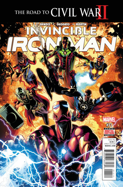 Invincible Iron Man (2015) no. 11 - Used