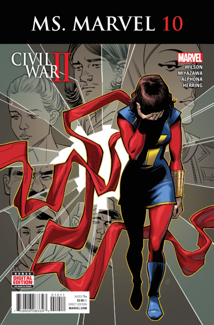 Ms. Marvel (2015) no. 10 - Used