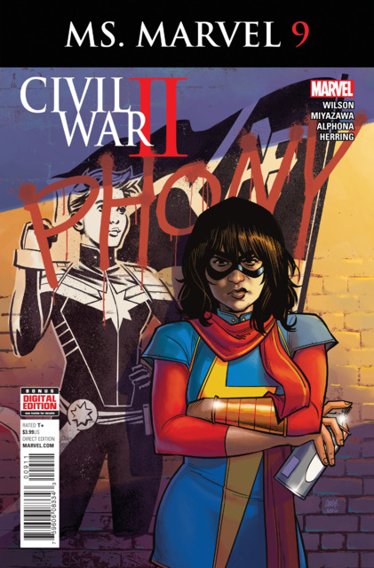 Ms. Marvel (2015) no. 9 - Used