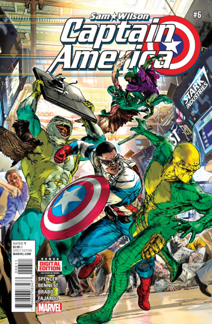 Captain America Sam Wilson (2015) no. 6 - Used