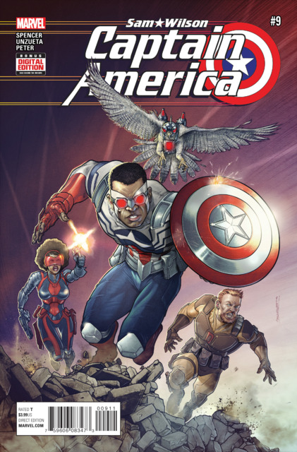 Captain America Sam Wilson (2015) no. 9 - Used
