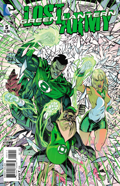 Green Lantern the Lost Army (2015) no. 5 - Used