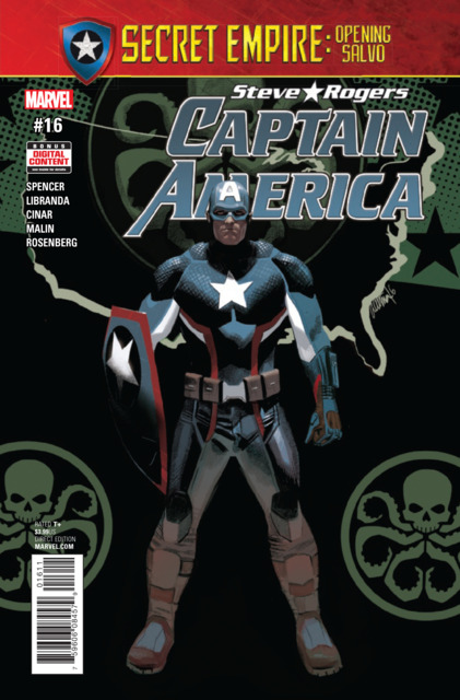 Captain America Steve Rogers (2016) no. 16 - Used