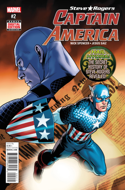 Captain America Steve Rogers (2016) no. 2 - Used